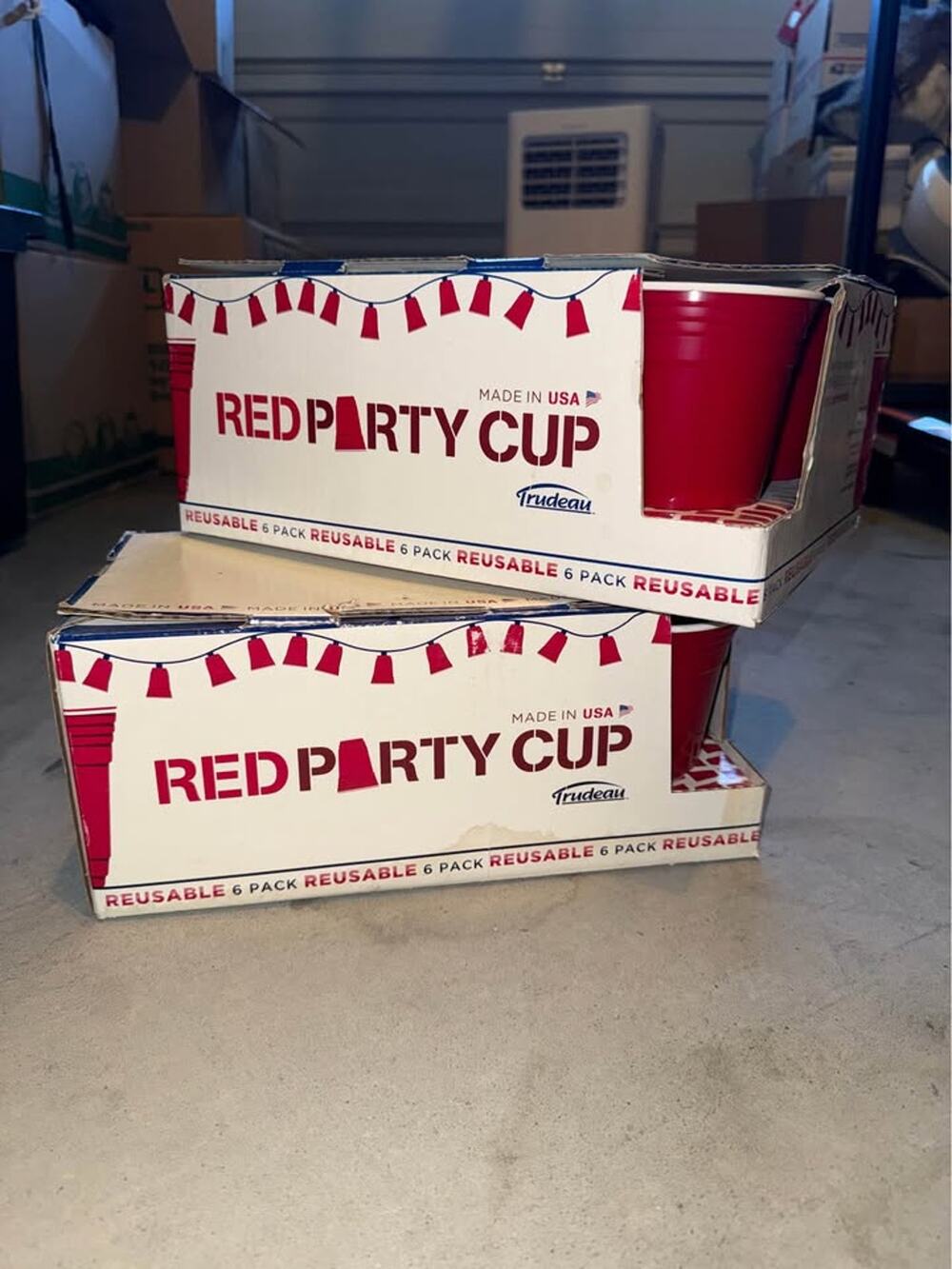STRONG Reusable Red Party Cup two 6-Packs